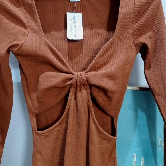 Windsor On Top Of The Trends Cutout Mini Dress - Picture 6 of 7